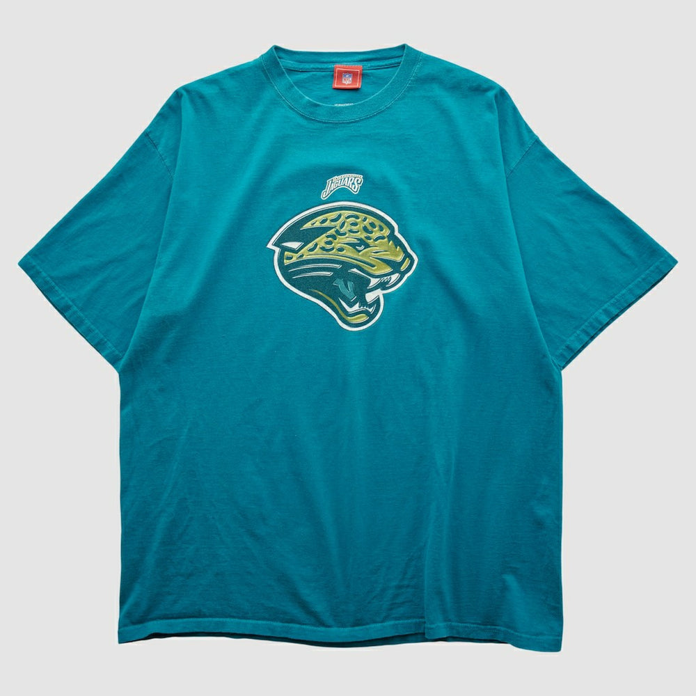 Jacksonville Jaguars NFL 2000s T-shirt - Teal T-shirts