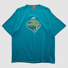 Jacksonville Jaguars NFL 2000s T-shirt - Teal T-shirts