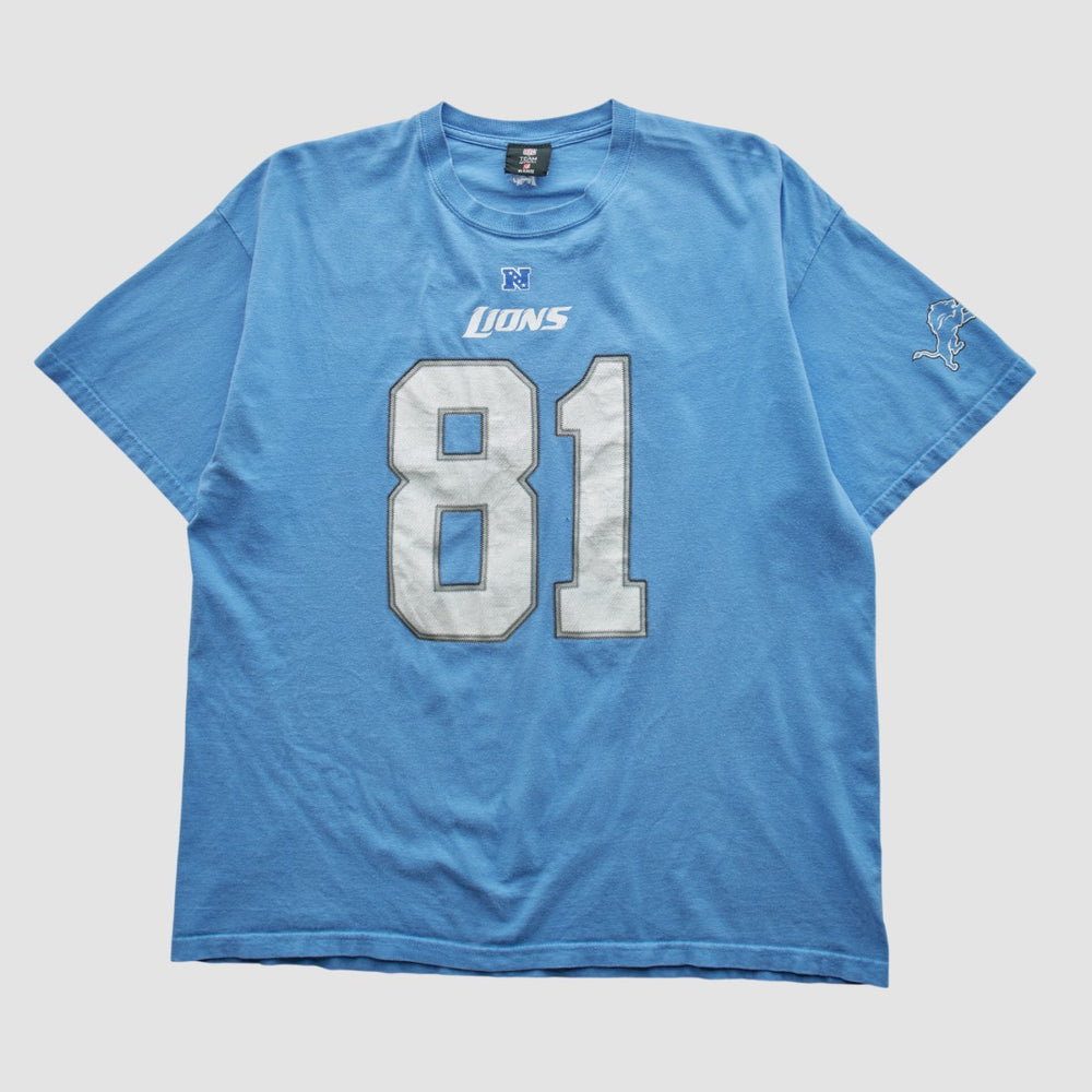 Detroit Lions NFL 2010s T-shirt - Light Blue T-shirts