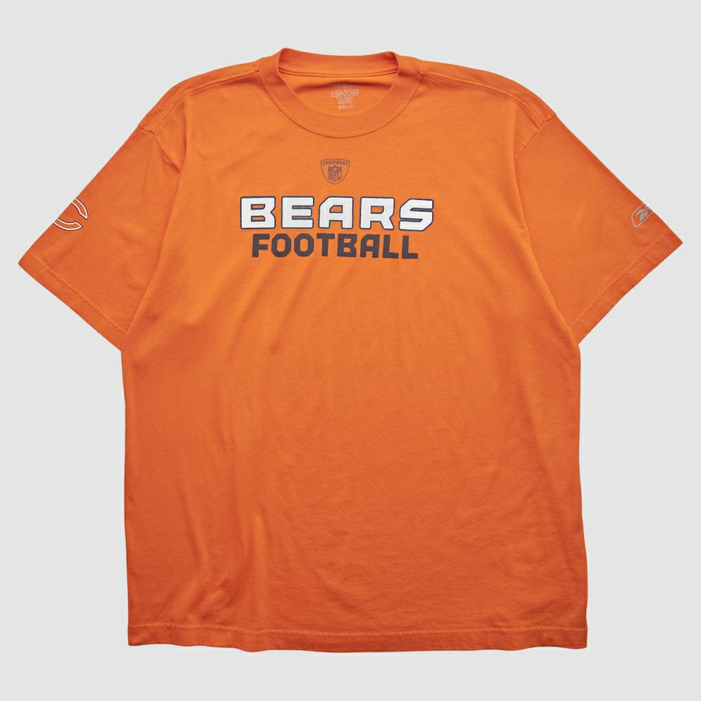 Chicago Bears Reebok 2000s T-shirt - Orange T-shirts