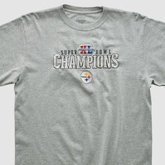 Pittsburgh Steelers Reebok 2006 Long Sleeve T-shirt - Gray T-shirts