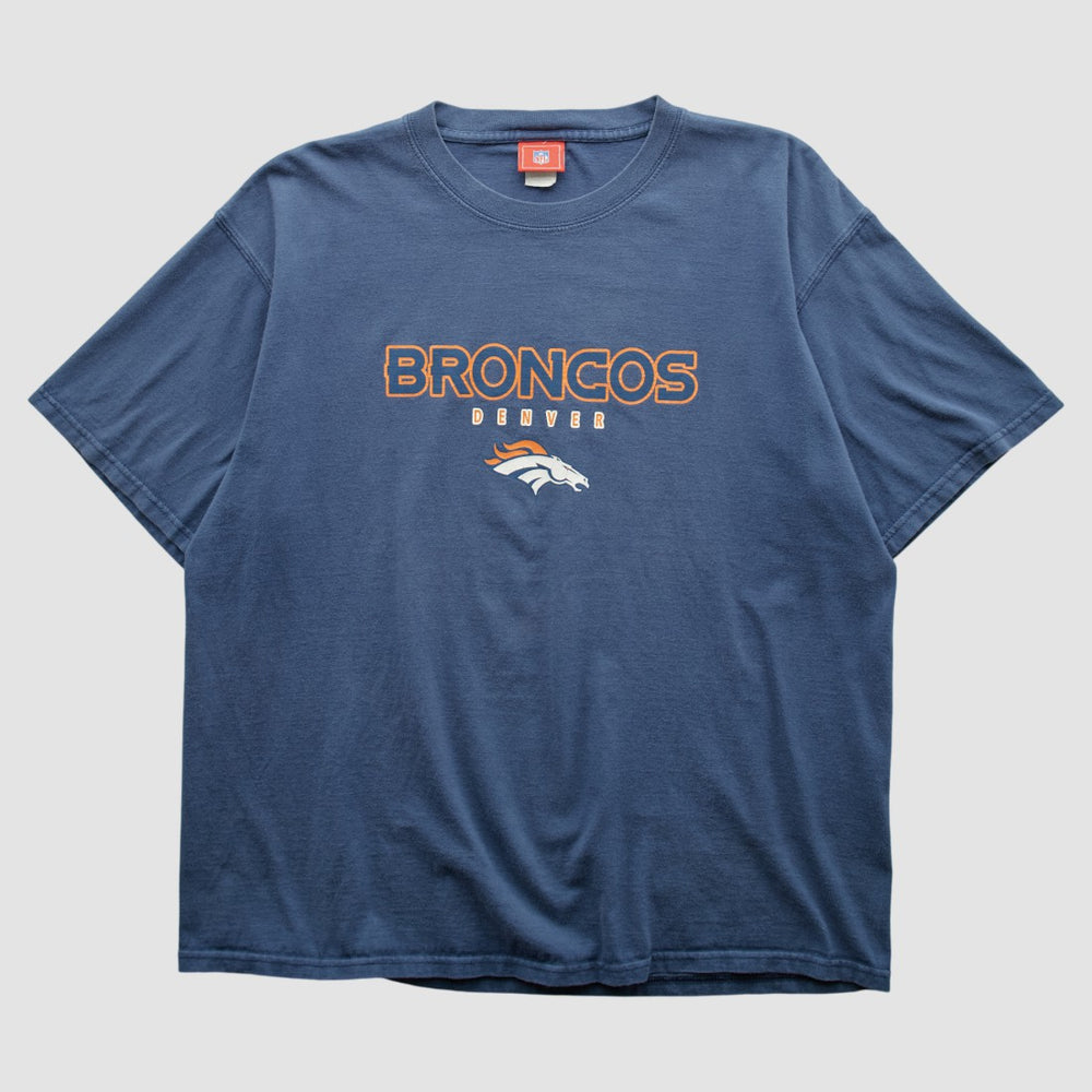 Denver Broncos NFL 2000s T-shirt - Blue T-shirts