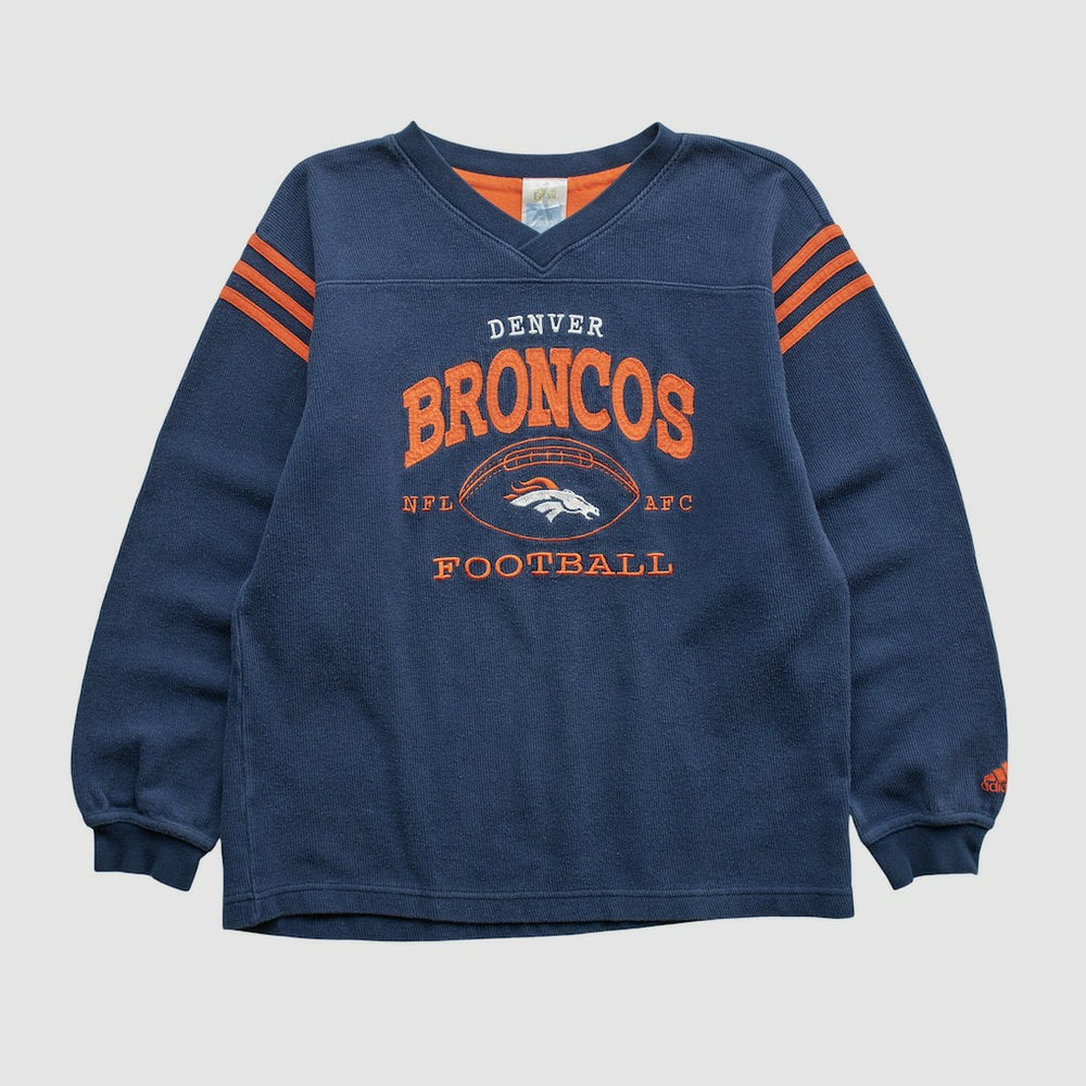 Denver Broncos 2000s Pullover Sweatshirt - Navy Pullover
