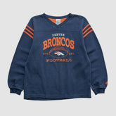 Denver Broncos 2000s Pullover Sweatshirt - Navy Pullover