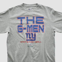 New York Giants NFL 2010s Long Sleeve T-shirt - Heather Gray T-shirts