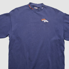 Denver Broncos 90s Pullover Sweatshirt - Navy Pullover