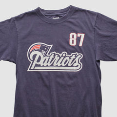 New England Patriots Reebok 2000s T-shirt - Navy T-shirts