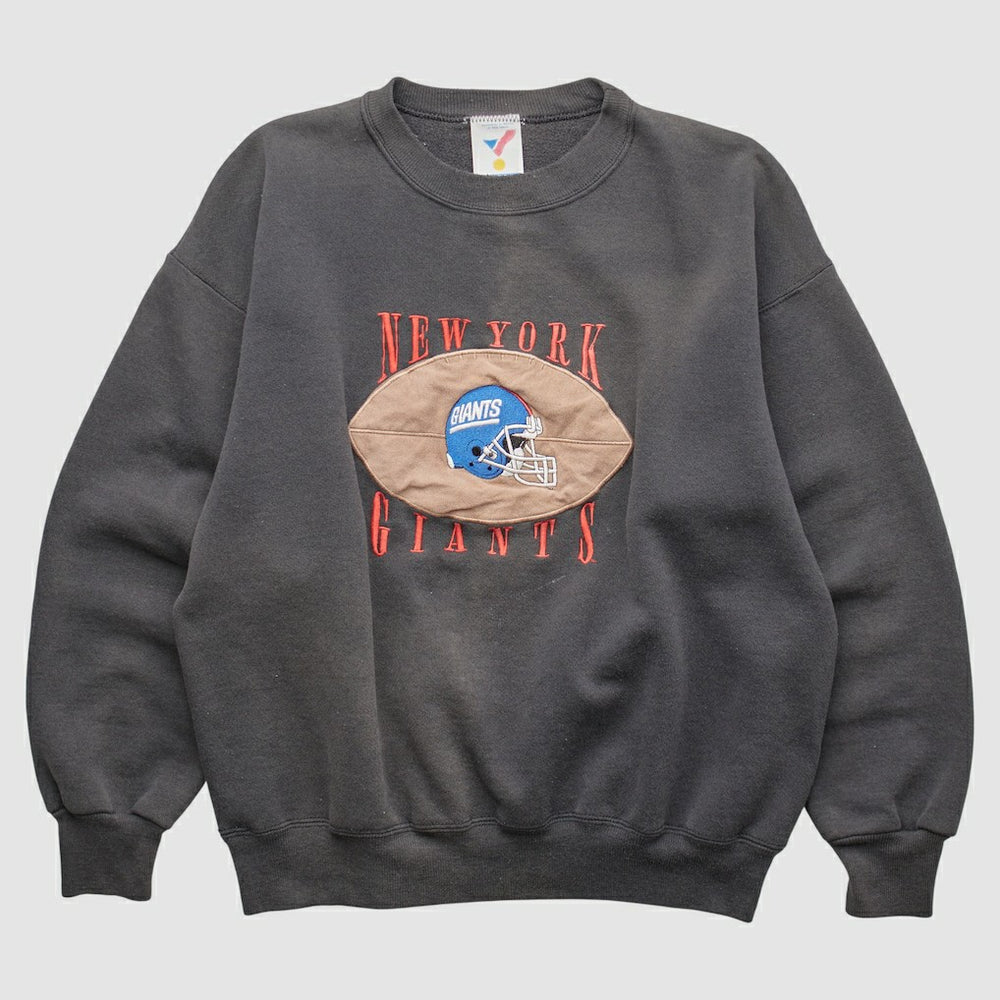 New York Giants Artex Sportswear 90s Pullover Sweatshirt - Charcoal Pullover