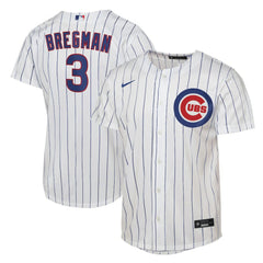 Alex Bregman Chicago Cubs Nike Youth Home Replica Jersey - White Jerseys