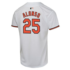 Pete Alonso Baltimore Orioles Nike Youth Game Player Jersey - White Jerseys