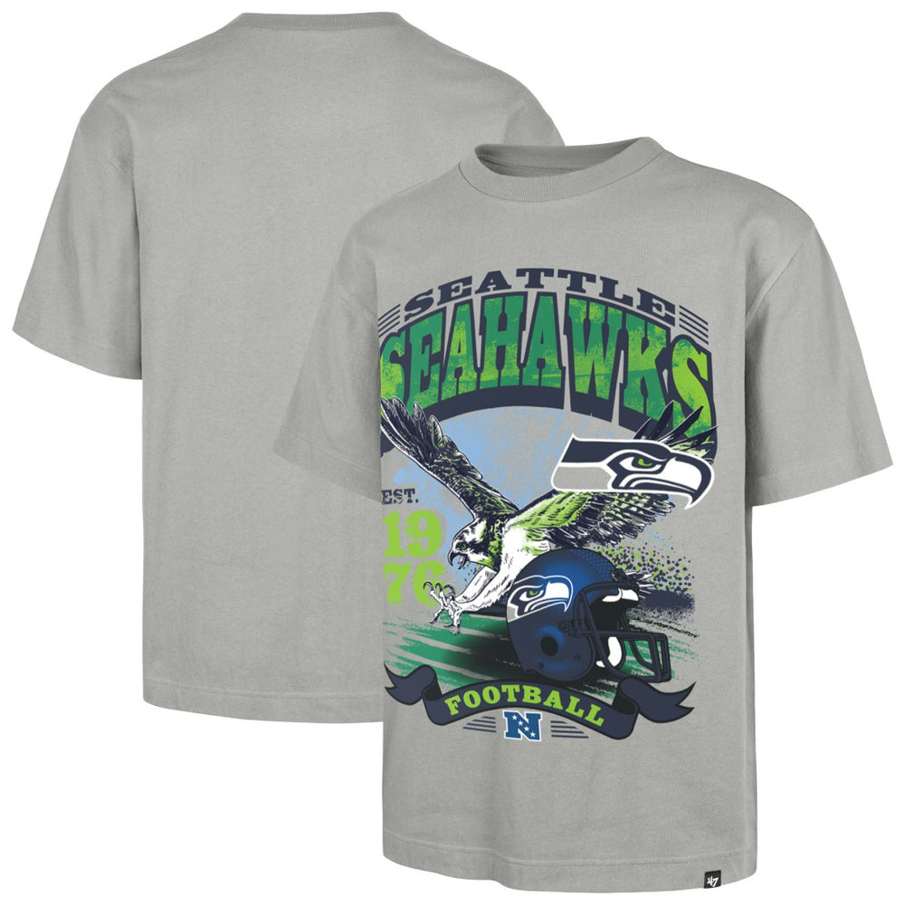 Seattle Seahawks '47 Regional Foundation T-Shirt - Gray T-shirts