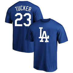 Kyle Tucker Los Angeles Dodgers Profile Big & Tall Player Name & Number T-Shirt - Royal T-shirts