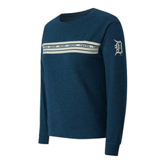Detroit Tigers Concepts Sport Women's Birch French Terry Long Sleeve T-Shirt - Navy T-shirts