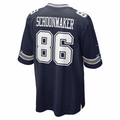 Luke Schoonmaker Dallas Cowboys Team Game Jersey - Navy Jerseys