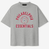 Philadelphia 76ers Fear of God x Barkley L. Hendricks Unisex 90's T-Shirt Heather Gray