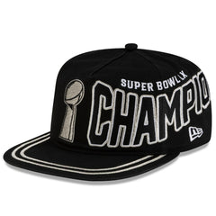 Seattle Seahawks New Era Super Bowl LX Champions Parade 19TWENTY Adjustable Hat - Black Hats