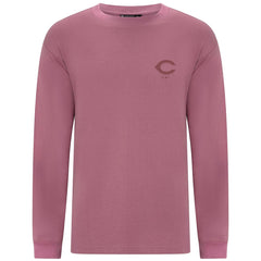 Cincinnati Reds Levelwear Bridal Rose Luxe Signature Long Sleeve T-Shirt - Pink T-shirts