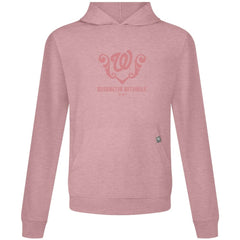 Washington Nationals Levelwear Bridal Rose Relay Pullover Hoodie - Pink Hoodies