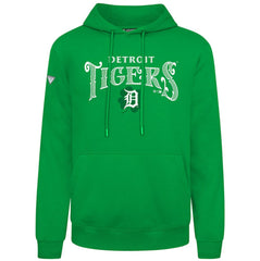 Detroit Tigers Levelwear St. Patrick's Day Podium Hoodie - Green Hoodies