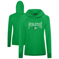 Athletics Levelwear Women's St. Patrick's Day Slender Raglan Hoodie - Green Hoodies
