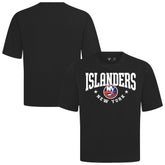 New York Islanders Levelwear Luxe Signature Knit T-Shirt - Black | US 203844149