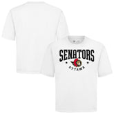Ottawa Senators Levelwear Luxe Signature Knit T-Shirt - White | US 203844152