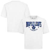 Toronto Maple Leafs Levelwear Luxe Signature Knit T-Shirt - White | US 203844155