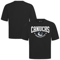 Vancouver Canucks Levelwear Luxe Signature Knit T-Shirt - Black | US 203844156