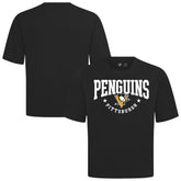 Pittsburgh Penguins Levelwear Luxe Signature Knit T-Shirt - Black | US 203844164