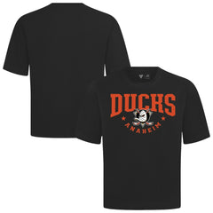 Anaheim Ducks Levelwear Luxe Signature Knit T-Shirt - Black | US 203844166