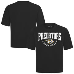 Nashville Predators Levelwear Luxe Signature Knit T-Shirt - Black | US 203844170