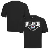 Colorado Avalanche Levelwear Luxe Signature Knit T-Shirt - Black | US 203844173