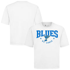 St. Louis Blues Levelwear Luxe Signature Knit T-Shirt - White | US 203844175