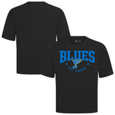 St. Louis Blues Levelwear Luxe Signature Knit T-Shirt - Black | US 203844176