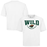 Minnesota Wild Levelwear Luxe Signature Knit T-Shirt - White | US 203844178