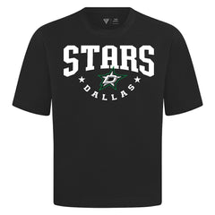 Dallas Stars Levelwear Luxe Signature Knit T-Shirt - Black | US 203844193