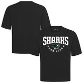 San Jose Sharks Levelwear Luxe Signature Knit T-Shirt - Black | US 203844196