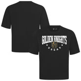 Vegas Golden Knights Levelwear Luxe Signature Knit T-Shirt - Black | US 203844199