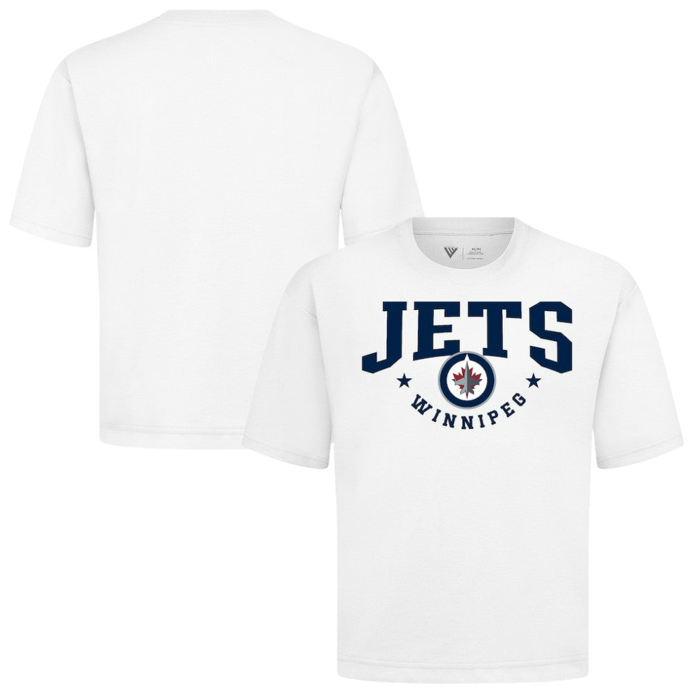 Winnipeg Jets Levelwear Luxe Signature Knit T-Shirt - White | US 203844200