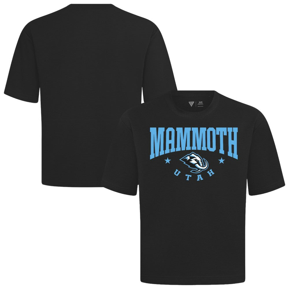 Utah Mammoth Levelwear Luxe Signature Knit T-Shirt - Black | US 203844203