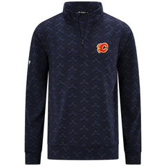 Calgary Flames Levelwear Chameleon Quarter-Zip Sweatshirt - Navy | US 203844224