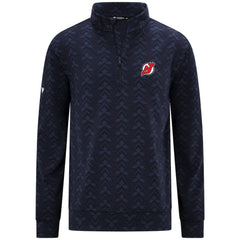 New Jersey Devils Levelwear Chameleon Quarter-Zip Sweatshirt - Navy | US 203844232