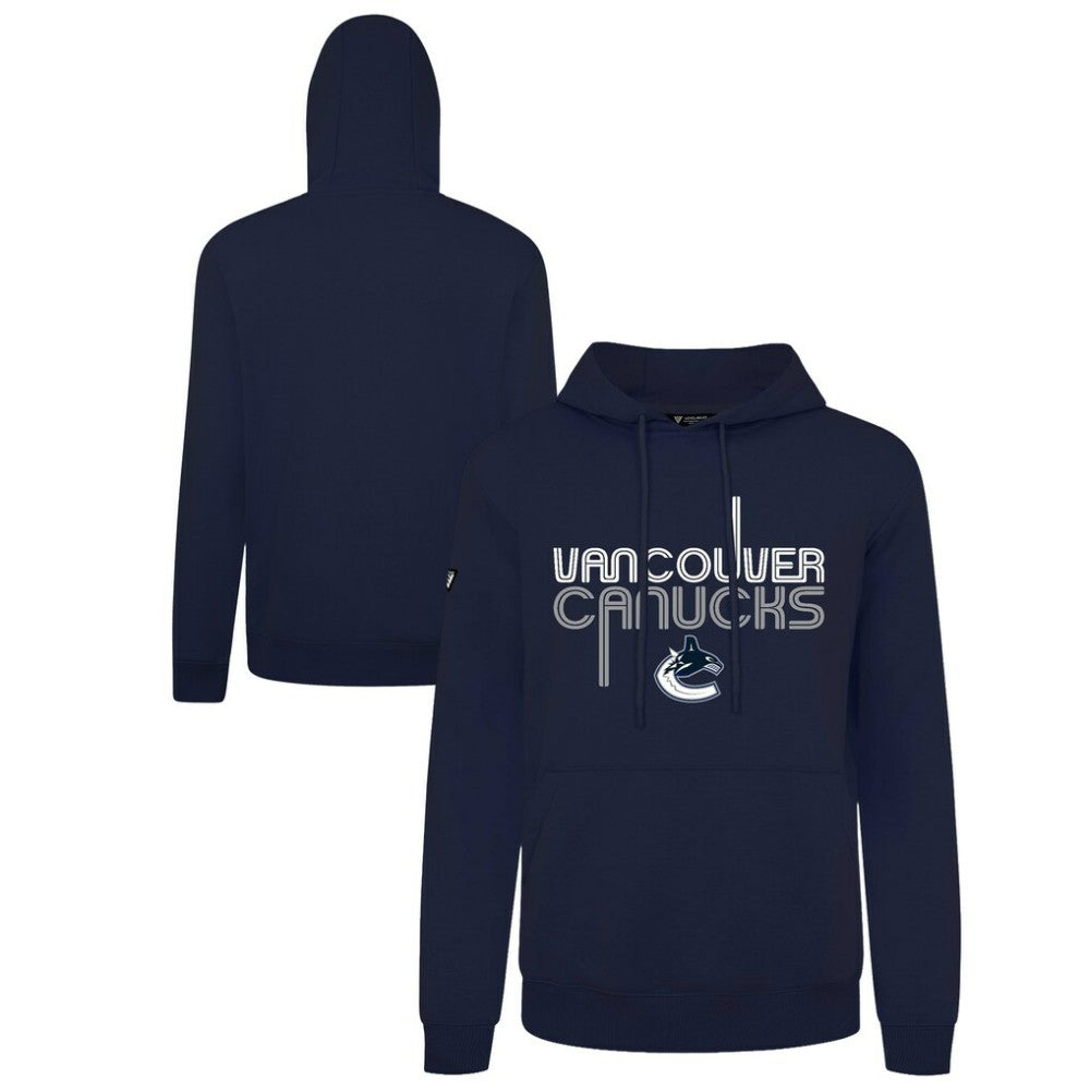 Vancouver Canucks Levelwear Podium Lanes Hoodie - Navy | US 203844279