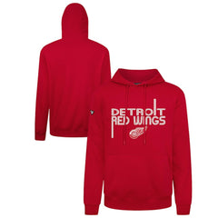 Detroit Red Wings Levelwear Podium Lanes Hoodie - Red | US 203844284