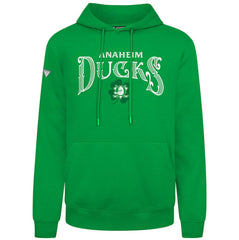 Anaheim Ducks Levelwear St. Patrick's Day Podium Hoodie - Green | US 203844443