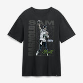Sam Darnold Seattle Seahawks Tonal T-Shirt - Black T-shirts