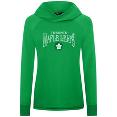 Toronto Maple Leafs Levelwear Women's St. Patrick's Day Slender Raglan Hoodie - Kelly Green | US 203846494