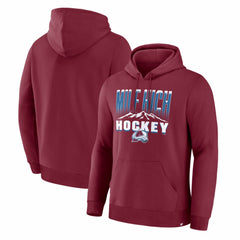 Colorado Avalanche Hometown Graphic Hoodie - Burgundy | US 203846519
