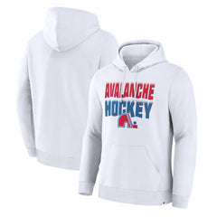 Colorado Avalanche Hometown Graphic Hoodie - White | US 203846913