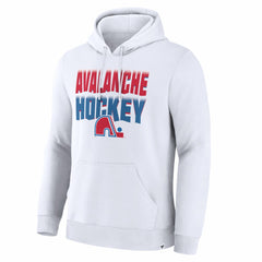 Colorado Avalanche Hometown Graphic Hoodie - White | US 203846913